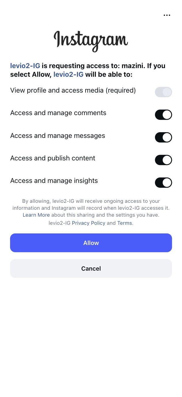 Comment trigger setup in the levios builder